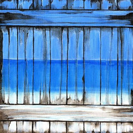 Shore Life Painted Fence