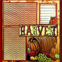 Thanksgiving Harvest Quick Page Set - click below to see page 2