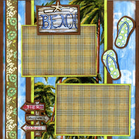 Tropical Beaches Quick Pages Set - click below to see page 2