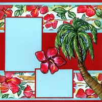 Tropical Paradise Page Kit