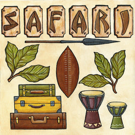 Vintage Safari - CUT-OUTS