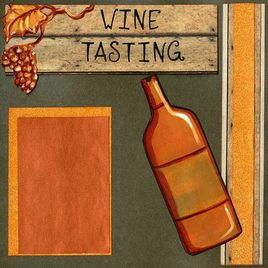 Wine Tasting Quick Page Set - click below to see page 2